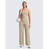 imageCRZ YOGA Butterlift Wide Leg Pants Pockets 293133  High Waisted Yoga Lounge Buttery Soft Comfy Casual WomensOak