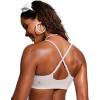 imageCRZ YOGA DDD Scoop Neck Bikini Tops for Women  Padded Adjustable Spaghetti Straps Bathing Swimsuit Sports BraMilky White Bone