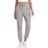imageCRZ YOGA Lightweight Workout Joggers for Women 26285305  Outdoor Running Casual Pants with PocketsDark Chrome