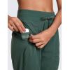 imageCRZ YOGA Lightweight Workout Joggers for Women 26285305  Outdoor Running Casual Pants with PocketsDark Forest Green