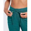 imageCRZ YOGA Lightweight Workout Joggers for Women 26285305  Outdoor Running Casual Pants with PocketsGreen Jade