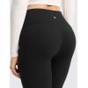 imageCRZ YOGA Matte Thermal Fleece Lined Leggings 28  Casual Lounge Workout Womens Yoga Full Length Pants Winter WarmBlack