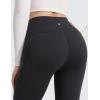 imageCRZ YOGA Matte Thermal Fleece Lined Leggings 28  Casual Lounge Workout Womens Yoga Full Length Pants Winter WarmInk Gray