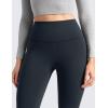 imageCRZ YOGA Matte Thermal Fleece Lined Leggings 28  Casual Lounge Workout Womens Yoga Full Length Pants Winter WarmTrue Navy