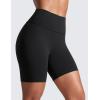 imageCRZ YOGA Secretsculpt Butterlift Biker Shorts 6 No Front Seam High Waist Womens Workout Gym Booty Scrunch ButtBlack