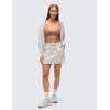 imageCRZ YOGA Softhold Double Lined Deep V Bralette  Womens Adjustable Straps Wireless Plunge TShirt Everyday Bra Comfy SmoothGravel Beige