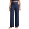 imageCRZ YOGA Butterlift Wide Leg Pants Pockets 293133  High Waisted Yoga Lounge Buttery Soft Comfy Casual WomensClub Blue