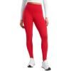 imageCRZ YOGA Matte Thermal Fleece Lined Leggings 28  Casual Lounge Workout Womens Yoga Full Length Pants Winter WarmAurora Red