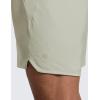 imageCRZ YOGA Mens Linerless Split Training Shorts 7  Lightweight Quick Dry Soft Workout Running Athletic Gym with PocketsFog Green