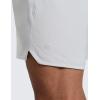 imageCRZ YOGA Mens Linerless Split Training Shorts 7  Lightweight Quick Dry Soft Workout Running Athletic Gym with PocketsPlatinum Grey