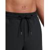 imageCRZ YOGA Mens Swim Trunks 57  Mesh Liner Quick Dry Beach Sports Casual Swimwear Shorts with PocketsBlack