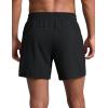 imageCRZ YOGA Mens Swim Trunks 57  Mesh Liner Quick Dry Beach Sports Casual Swimwear Shorts with PocketsBlack