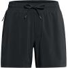 imageCRZ YOGA Mens Swim Trunks 57  Mesh Liner Quick Dry Beach Sports Casual Swimwear Shorts with PocketsBlack
