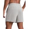 imageCRZ YOGA Mens Swim Trunks 57  Mesh Liner Quick Dry Beach Sports Casual Swimwear Shorts with PocketsDark Chrome
