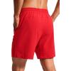 imageCRZ YOGA Mens Swim Trunks 57  Mesh Liner Quick Dry Beach Sports Casual Swimwear Shorts with PocketsDeep Red