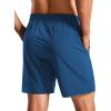 imageCRZ YOGA Mens Swim Trunks 57  Mesh Liner Quick Dry Beach Sports Casual Swimwear Shorts with PocketsFrench Navy
