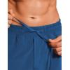 imageCRZ YOGA Mens Swim Trunks 57  Mesh Liner Quick Dry Beach Sports Casual Swimwear Shorts with PocketsFrench Navy