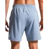 imageCRZ YOGA Mens Swim Trunks 57  Mesh Liner Quick Dry Beach Sports Casual Swimwear Shorts with PocketsThe Breeze Blue