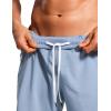 imageCRZ YOGA Mens Swim Trunks 57  Mesh Liner Quick Dry Beach Sports Casual Swimwear Shorts with PocketsThe Breeze Blue