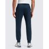 imageCRZ YOGA Performance Joggers for Men 29  Breathable SweatWicking Workout Athletic Casual Pants with PocketsInk Blue