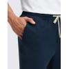 imageCRZ YOGA Performance Joggers for Men 29  Breathable SweatWicking Workout Athletic Casual Pants with PocketsInk Blue
