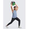imageCRZ YOGA Performance Joggers for Men 29  Breathable SweatWicking Workout Athletic Casual Pants with PocketsInk Gray