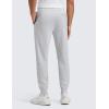 imageCRZ YOGA Performance Joggers for Men 29  Breathable SweatWicking Workout Athletic Casual Pants with PocketsLight Grey Heather