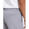 imageCRZ YOGA Stretch Cotton Chino Shorts for Men  7 Breathable Work Casual Classic Fit Twill Flat Front with PocketsGull Gray