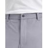 imageCRZ YOGA Stretch Cotton Chino Shorts for Men  7 Breathable Work Casual Classic Fit Twill Flat Front with PocketsGull Gray