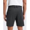 imageCRZ YOGA Stretch Cotton Chino Shorts for Men  7 Breathable Work Casual Classic Fit Twill Flat Front with PocketsInk Gray