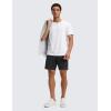 imageCRZ YOGA Stretch Cotton Chino Shorts for Men  7 Breathable Work Casual Classic Fit Twill Flat Front with PocketsInk Gray