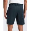 imageCRZ YOGA Stretch Cotton Chino Shorts for Men  7 Breathable Work Casual Classic Fit Twill Flat Front with PocketsTrue Navy