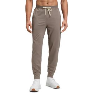 imageCRZ YOGA Performance Joggers for Men 29  Breathable SweatWicking Workout Athletic Casual Pants with PocketsCliff Ash