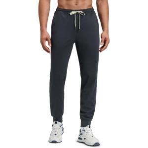 imageCRZ YOGA Performance Joggers for Men 29  Breathable SweatWicking Workout Athletic Casual Pants with PocketsInk Gray