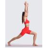 imageCRZ YOGA ButterLuxe Biker Shorts 6  High Waisted Workout Running Volleyball Spandex Yoga WomensDeep Red