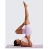 imageCRZ YOGA ButterLuxe Biker Shorts 6  High Waisted Workout Running Volleyball Spandex Yoga WomensLilac Air