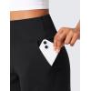 imageCRZ YOGA Butterlift Linerless Shorts for Women 3  High Waisted Comfy Yoga Casual Lounge Workout with PocketsBlack