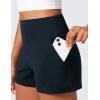 imageCRZ YOGA Butterlift Linerless Shorts for Women 3  High Waisted Comfy Yoga Casual Lounge Workout with PocketsTrue Navy