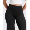imageCRZ YOGA Softretch No Front Seam Wide Leg Pants 28 30 32 for Women  High Waist Yoga Lounge Buttery Soft Comfy CasualBlack