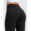 imageCRZ YOGA Softretch No Front Seam Wide Leg Pants 28 30 32 for Women  High Waist Yoga Lounge Buttery Soft Comfy CasualBlack