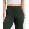 imageCRZ YOGA Softretch No Front Seam Wide Leg Pants 28 30 32 for Women  High Waist Yoga Lounge Buttery Soft Comfy CasualLegend Green