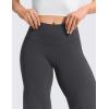 imageCRZ YOGA Softretch No Front Seam Wide Leg Pants 28 30 32 for Women  High Waist Yoga Lounge Buttery Soft Comfy CasualMysterious Grey