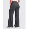 imageCRZ YOGA Softretch No Front Seam Wide Leg Pants 28 30 32 for Women  High Waist Yoga Lounge Buttery Soft Comfy CasualMysterious Grey