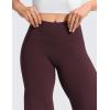 imageCRZ YOGA Softretch No Front Seam Wide Leg Pants 28 30 32 for Women  High Waist Yoga Lounge Buttery Soft Comfy CasualRipe Plum