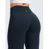 imageCRZ YOGA Softretch No Front Seam Wide Leg Pants 28 30 32 for Women  High Waist Yoga Lounge Buttery Soft Comfy CasualTrue Navy