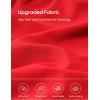 imageCRZ YOGA High Waisted Split Running Shorts for Women 3  Comfy Mesh Liner for Workout Athletic Gym Track Quick DryDeep Red