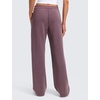 image:imageCRZ YOGA SoftAura Pintuck Straight Leg Sweatpants Women 30  Modal Casual Lounge Travel Pants with PocketsLight Ripe Plum