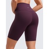 image:imageCRZ YOGA Butterluxe Biker Shorts 8  High Waisted Gym Workout Running Volleyball Spandex Yoga WomensDeep Purple