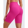 image:imageCRZ YOGA Butterluxe Biker Shorts 8  High Waisted Gym Workout Running Volleyball Spandex Yoga WomensHibiscus Purple