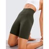 image:imageCRZ YOGA Butterluxe Biker Shorts 8  High Waisted Gym Workout Running Volleyball Spandex Yoga WomensOlive Green